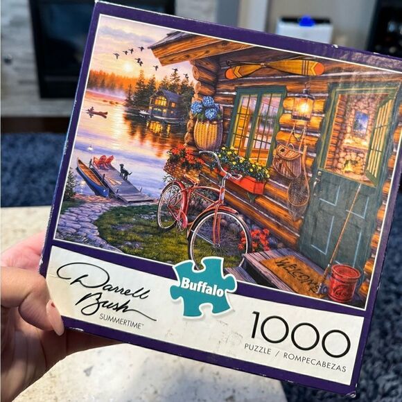 Buffalo Puzzle - Darrell Bush - Summertime - 1000 pieces - Picture 1 of 4